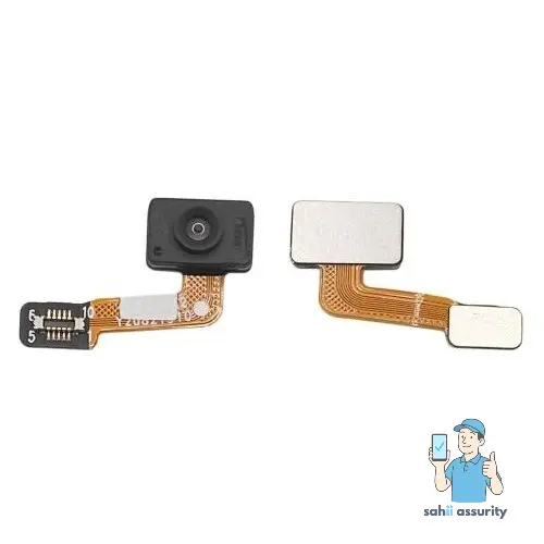 Fingerprint Sensor with Flex Cable for Oppo F19 Pro Black
